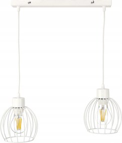 Led Mennyezeti Lámpa Függő Állítható Gömb Fehér