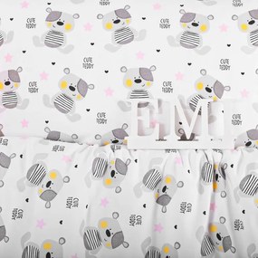 EMI Teddy gyermek pamut ágyneműhuzat