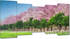 Festmények 150x80 Cseresznyés tájkép