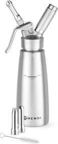Profi Line rozsdamentes acél tejszínhabkészítő, 0,5 l - Hendi