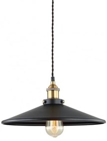 Italux VERDA MDM-3458/1L BK+GD Függőlámpa 1x40W/E27