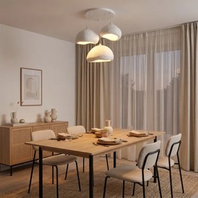Brilagi - WABI SABI kábeles csillár 3xE27/40W/230V átm. 82 cm fehér