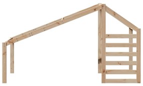 vidaXL tömör fenyőfa gyerekágytető 198 x 97 x 113 cm