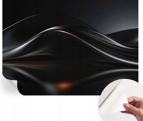 Modern öntapadós fotótapéta falra Metál hullámok 312x219 cm