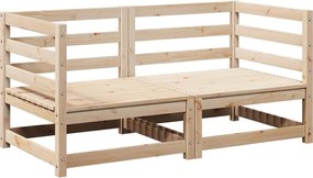 vidaXL 5 részes tömör fenyőfa kerti kanapészett