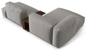 Világosszürke moduláris sarokkanapé (bal oldali) Martina – Micadoni Home