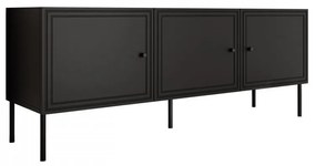 TV szekrény Bas 150 3D (fekete) . 1106192
