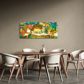 Kép - dinoszaurusz (120x50 cm)