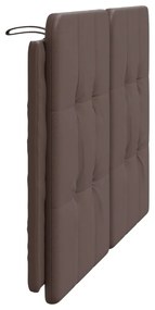 barna műbőr fejtámla párna Zadar 120 cm