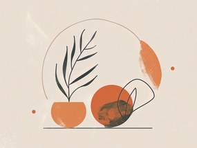 Poszter 100x75cm Pasztell tónus