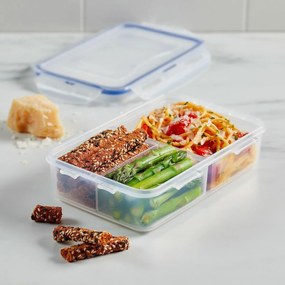 LOCKnLOCK ételtartó doboz rekeszekkel, 800 ml