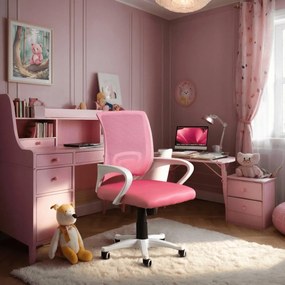 Forgószék rózsaszín színben. NATE