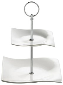 Motion kétszintes porcelán kínáló tálca - Maxwell & Williams