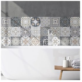 Orfeo 9 db-os dekor falmatrica szett, 10 x 10 cm - Ambiance