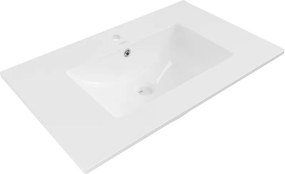 Mexen Atena 76 x 46 cm-es pultba süllyesztett mosdó, fehér - 25017500