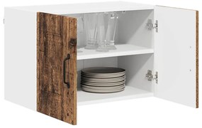 Fali konyhaszekrény 2 pcs Öreg fa 60 x 31 x 40 cm Faanyag