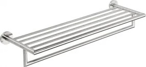 BEMETA NEO Törölközőtartó polc, 655x110x215mm, inox/matt (104205075) (XS406)