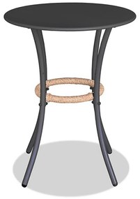 Autronic erkélygarnitúra 1+2, fém, polirattan,natúr, AZ-L1103 NAT