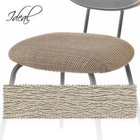 Barna gumis szék huzat Ideal – Casa Selección