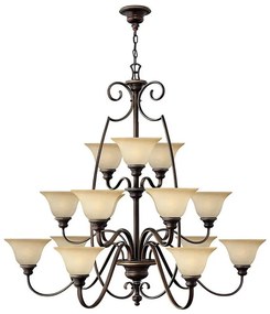 Hinkley HK-CELLO15 - Csillár láncon CELLO 15xE27/60W/230V