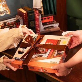 RoboTime - 3D puzzle Könyvtámasz Történelmi gőzmozdony