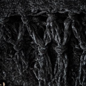 Fekete zsenília takaró 130x170 cm Wilson – Catherine Lansfield