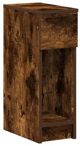 éjjeliszekrények fiókos 2 db füstölt tölgy 20 x 36 x 60 cm