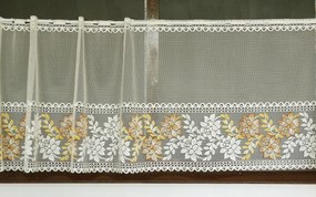 Mg Irigység jacquard ekrü Barna 638/25 60cm 2,7mb