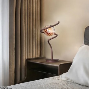 ONLI - Asztali lámpa FRIDA 1xG9/10W/230V 42 cm réz