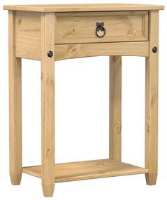 Corona tömör fenyőfa konzolasztal 55 x 35 x 73 cm