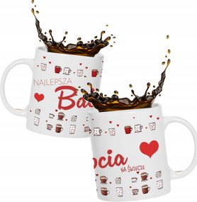 Nagymama Napi Bögre Fehér Kerámia 330 ml Ajándék Nagymama Ajándék