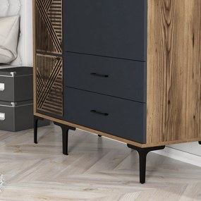 Kumsal PT - Walnut, Anthracite