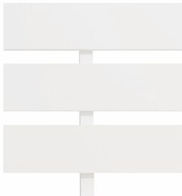 fehér tömör fenyőfa ágy matrac nélkül 140 x 200 cm