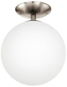 Eglo 91589 Rondo mennyezeti lámpa, nikkel, E27 foglalattal, max. 1x60W, IP20