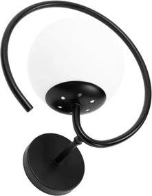MORETTI MO8697 AURORA Fekete Színű Fali Lámpa 1xE27 60W IP20