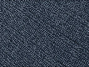 Sötétkék zsenília kanapé 276 cm Neil – Bobochic Paris