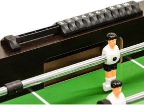 GamesPlanet® Csocsóasztal BELFAST Barna 121 x 101 cm