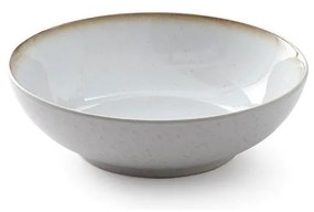 Basics Cream krémszínű agyagkerámia salátástál, ⌀ 20 cm - Bitz