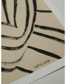 Poszter 70x50 cm Waiting – Sofia Lind – The Poster Club