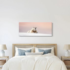 Kép - Jegesmedve (120x50 cm)