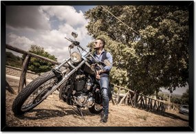 Poszterek keretben 60x40 Motorkerékpár Klasszikus Motor