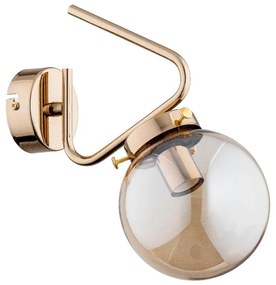 Fali lámpa BARSUM 1xE14/10W/230V arany