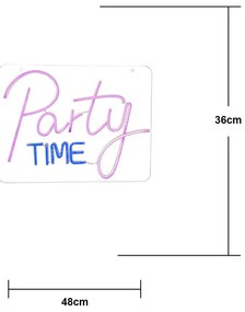 Rózsaszín LED neon fénydekoráció 5 W Plexy – Star Trading