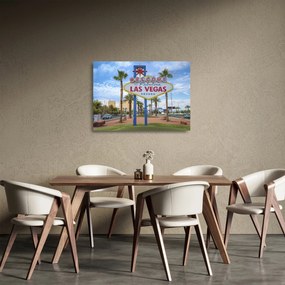 Kép - Las Vegas (üvegen) (70x50 cm)