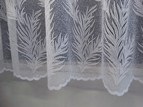 Mg Függöny 35797 Fehér 500x160cm kész, M szalaggal