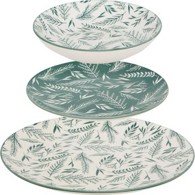 Porcelán Étkészlet 4 Személyes 12 Részes 26,5 CM Átmérő