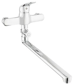 Kád csaptelep Ceramia S-Line Pro zuhanyszett nélkül 150 mm króm SIKOBSLPRO272