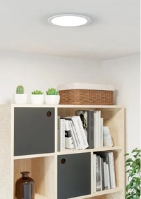 Eglo 901398 - FUEVA süllyesztett LED mennyezeti lámpatest LED/18,5W/230V átm. 21,6 cm fehér