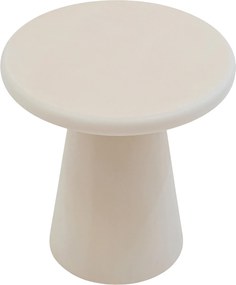 Clav kerek dohányzóasztal 45 cm - bézs