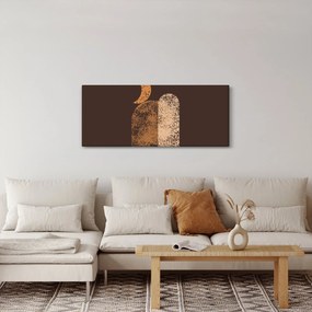 Kép - Narancssárga ívek N⁰2 (120x50 cm)
